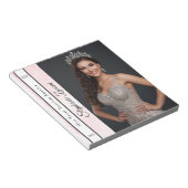 Pink Marble Ice Pageant Sash Autograph Pad SM ノートパッド (アングル)