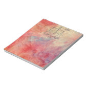 Pink Marble Libraメモ帳 ノートパッド (回転)