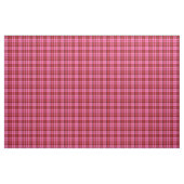 Pink Maroon Plaid Tartan Design  ファブリック (ヤード)