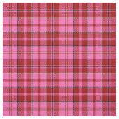 Pink Maroon Plaid Tartan Design  ファブリック (見本)