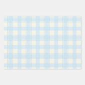 Pink Marshmallow Bunny Rabbits Easter ラッピングペーパーシート (正面2)