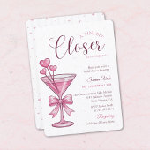 Pink Martini A Tini Bit Closer ブライダルシャワー  招待状