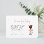 Pink Martini Baby Shower Books Enclosure Card エンクロージャーカード (スタンド正面)