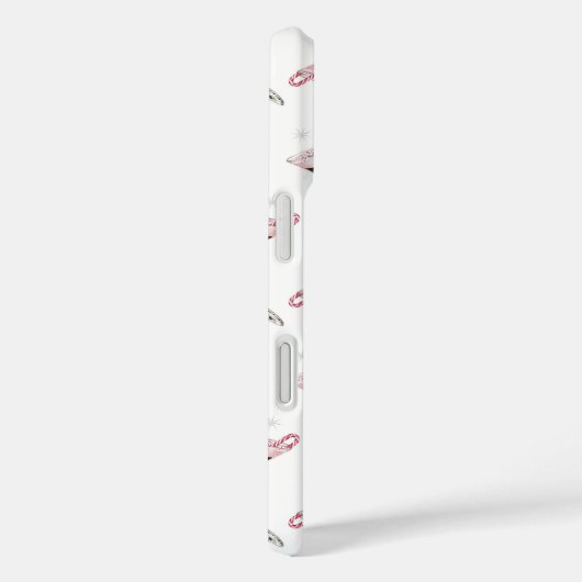 Pink Martini Cocktail Pattern Festive Holiday  Case-Mate iPhoneケース (裏面 / 右)