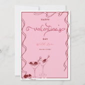 Pink Martini Glasse – Valentine’s Day Party  シーズンカード (正面)