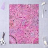 Pink Maximalist Abstract: Raspberry Sundae 薄葉紙 (クラフト)