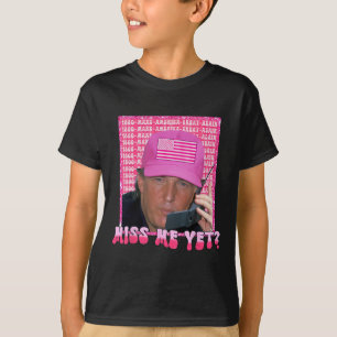 Pink Me 恋しく思 Yet おもしろい Trump 2024 Shirt Woman Girl Tシャツ