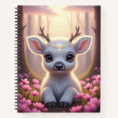 Pink Meadow Serenity Notebook ノートブック (正面)