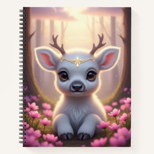 Pink Meadow Serenity Notebook ノートブック (正面)