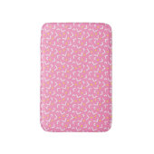 Pink Memphis Pattern Bath Mat バスマット (正面縦)