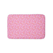 Pink Memphis Pattern Bath Mat バスマット (正面)