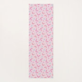 Pink Memphis Pattern Yoga Mat ヨガマット (裏面)