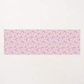 Pink Memphis Pattern Yoga Mat ヨガマット (正面(横))