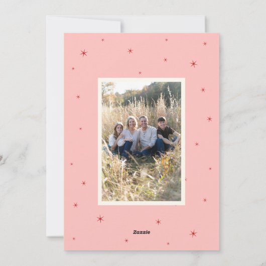 Pink Merry Everything and a Happy Always シーズンカード (裏面)