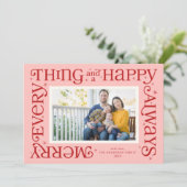 Pink Merry Everything and Happy Always Photo シーズンカード (スタンド正面)