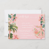 Pink Mexico Destination 出欠カード (正面)