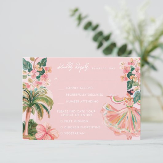 Pink Mexico Destination 出欠カード (スタンド正面)