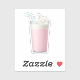 Pink Milkshake Emoji  シール