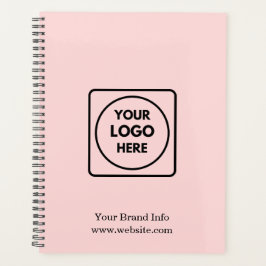 Pink Minimalist | Custom Modern Business Logo プランナー手帳