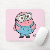 Pink Minion Cartoon Fanart マウスパッド (マウス)