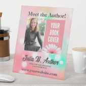 Pink & Mint作家ブックの署名またはブックローンチ 台座サイン (インサイチュ)