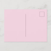 Pink Mint Floral Ranunculus   ポストカード (裏面)