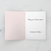 Pink Mix Plaid カード (内部)