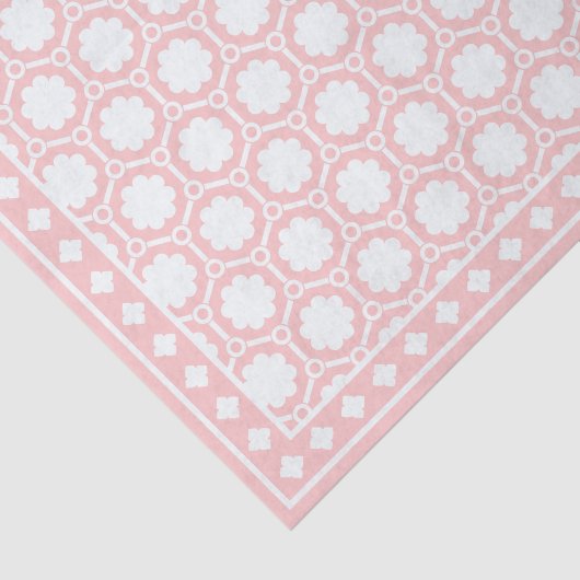 Pink Modern Bone Inlay Decoupage Paper 薄葉紙 (詳細)