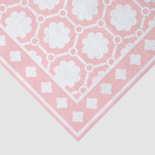 Pink Modern Bone Inlay Decoupage Paper 薄葉紙 (詳細)