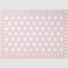 Pink Modern Bone Inlay Decoupage Paper 薄葉紙