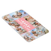 Pink Mom Photo Collage マグネット (右側)