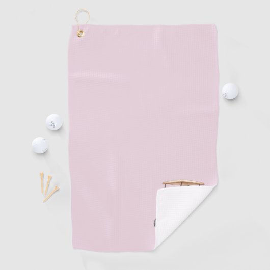 Pink Monogram Personalized Design Custom Gift ゴルフタオル (インサイチュ)