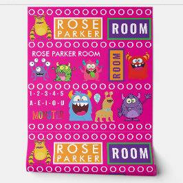 Pink Monster Kids' Rooms Child Name antistress 壁紙