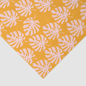 Pink Monstera Leaves Tissue Paper 薄葉紙 (詳細)