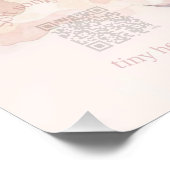 Pink Moon & Cloud Watercolor Poster – 30 Lullabies ポスター (コーナー)