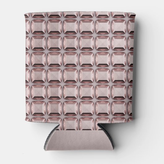 Pink Morganite Gemstones  缶クーラー (正面)