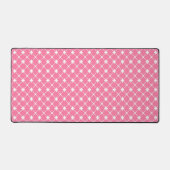 Pink Moroccan Pattern Desk Mat デスクマット (正面)