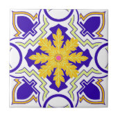 Pink Mosaic Portuguese Mediterranean  タイル (正面)