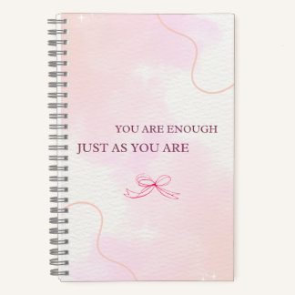 pink notebook, cute journal, kawaii stationery ノートブック