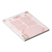 Pink Notepad  ノートパッド (アングル)