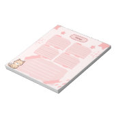 Pink Notepad  ノートパッド (回転)