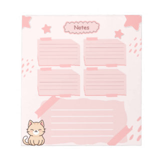 Pink Notepad  ノートパッド