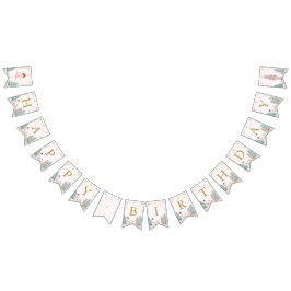 Pink Nutcracker Ballet Birthday Bunting Flags バンティングフラッグ