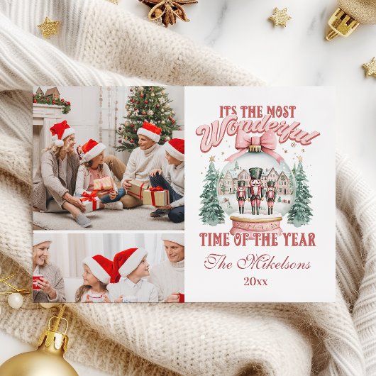  Pink  Nutcracker Christmas 2 Photo  Wonderland Gl シーズンカード