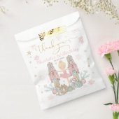 Pink Nutcracker Winter Onederland 1st Birthday フェイバーバッグ (封をした状態)