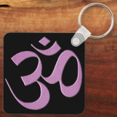 Pink Om  キーホルダー (裏面)