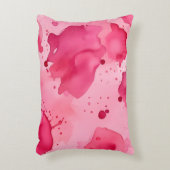 Pink on Pink Abstract  アクセントクッション (正面(垂直))