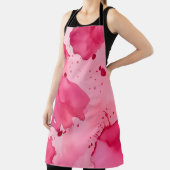 Pink on Pink Abstract エプロン (インサイチュ)