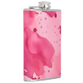 Pink on Pink Abstract フラスク (右)