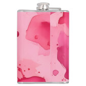 Pink on Pink Abstract フラスク (裏面)